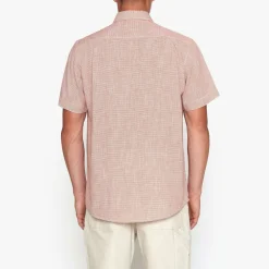 Signal Kauluspaidat|Kaikki Paidat>miesten kauluspaita, PITT STRUCTURE Punainen Kuosi