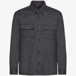 Signal Paitatakit|Kaikki Paidat>Miesten Takki, BILLESI HERRINGBONE Harmaa Kuosi