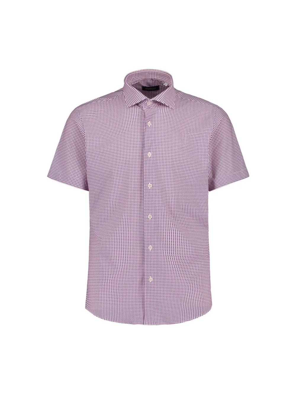 Sinnuu Kauluspaidat|Kaikki Paidat>Miesten Kauluspaita, Performance Shirt SS TRA08-03 Kuosi, Punainen