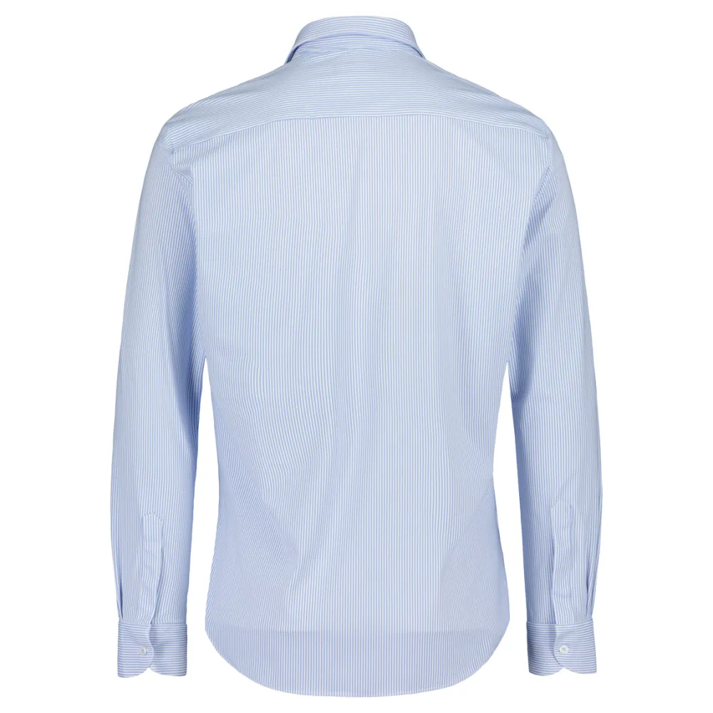 Sinnuu Kauluspaidat|Kaikki Paidat>Miesten Kauluspaita TECHNICAL SHIRT STRIPE, MADE IN EUROPE