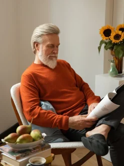 Sinnuu Neulepuserot|Kaikki Neuleet>Miesten Neule, Wool Cashmere O