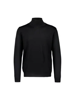 Sinnuu Neulepuserot|Kaikki Neuleet>miesten pooloneule Rollneck Merino Wool Made in Italy,