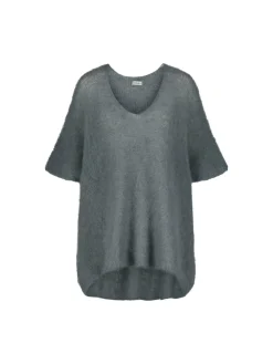 Sinnuu Kaikki Paidat|Neulepuserot>Naisten Neule, AVA MOHAIR NEULE Grafiitti