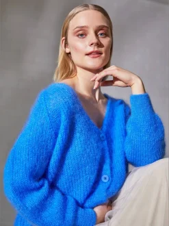 Sinnuu Neuletakit|Kaikki Neuleet>naisten neuletakki, CANDY MOHAIR NEULETAKKI