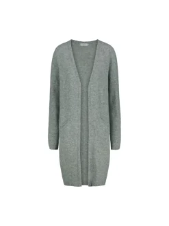 Sinnuu Neuletakit|Kaikki Neuleet>Naisten Neuletakki, PEG VILLANEULETAKKI Vaaleanharmaa