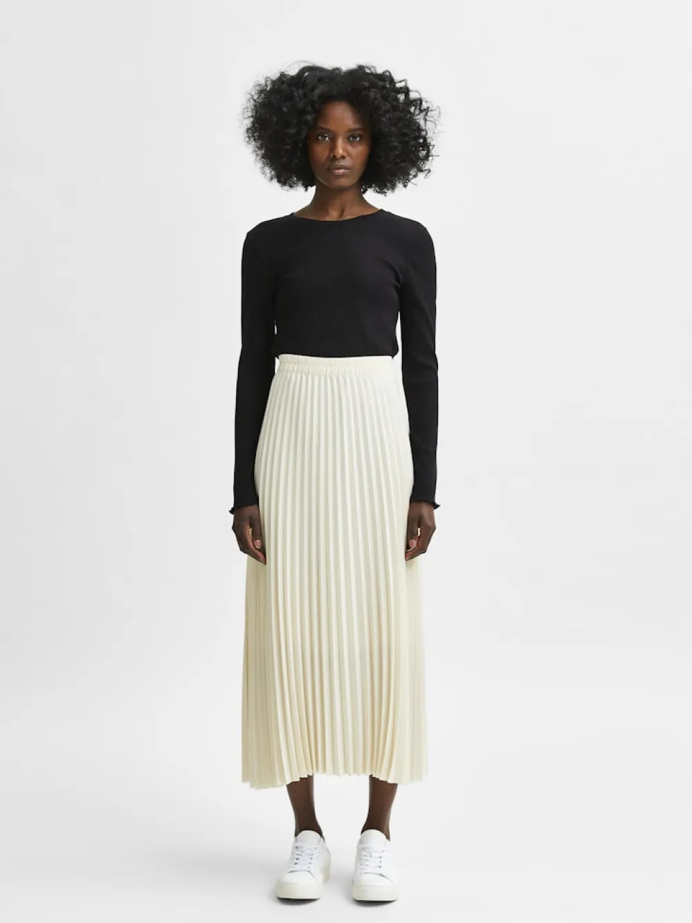 Selected Femme Hameet|Kaikki Mekot Ja Hameet>SLFALEXIS MW MIDI SKIRT B NOOS