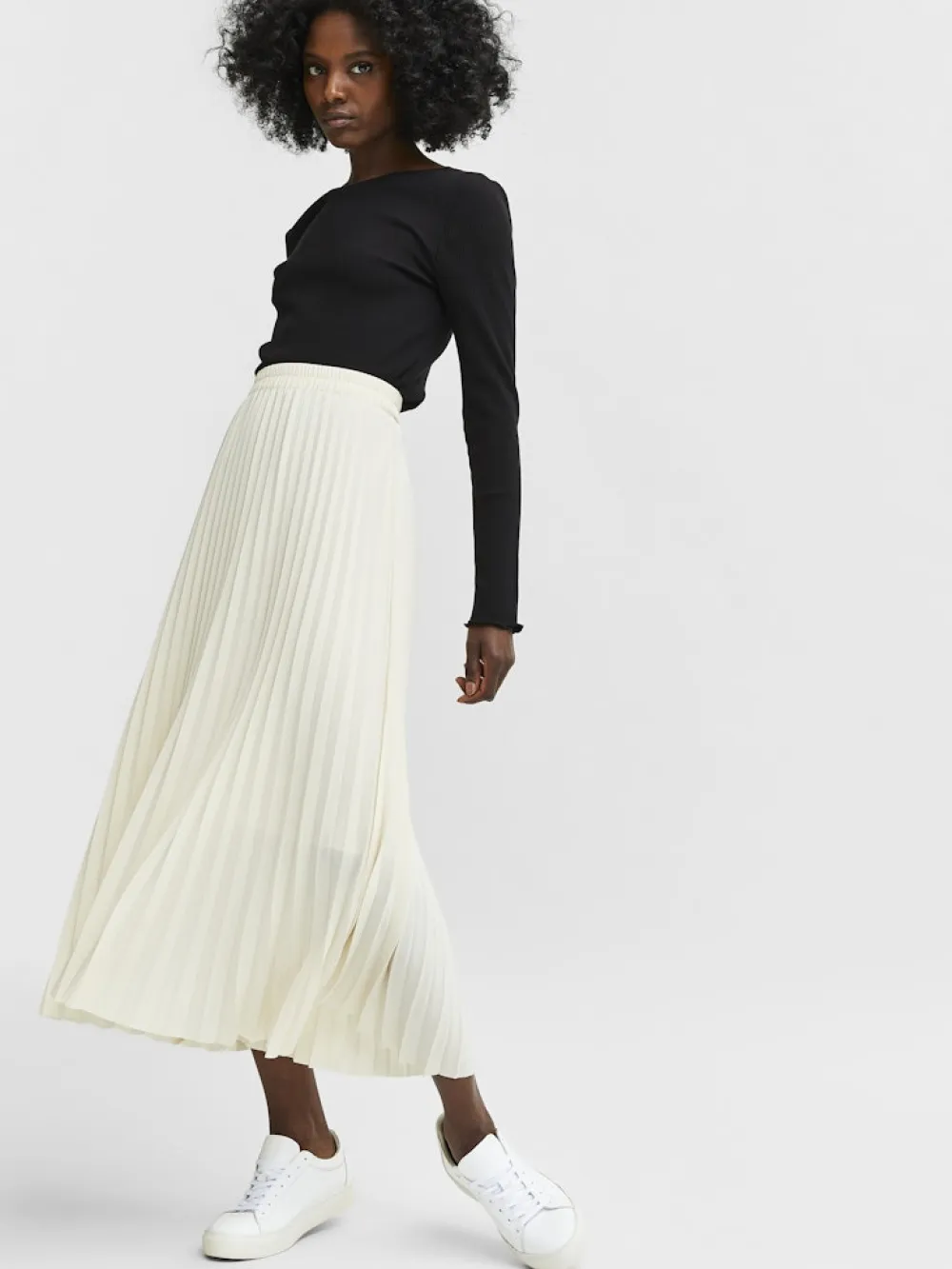 Selected Femme Hameet|Kaikki Mekot Ja Hameet>SLFALEXIS MW MIDI SKIRT B NOOS