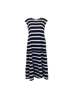 S.T.I Kaikki Mekot Ja Hameet|Mekot>naisten mekko, JOY STRIPE TRICOT DRESS 118CM