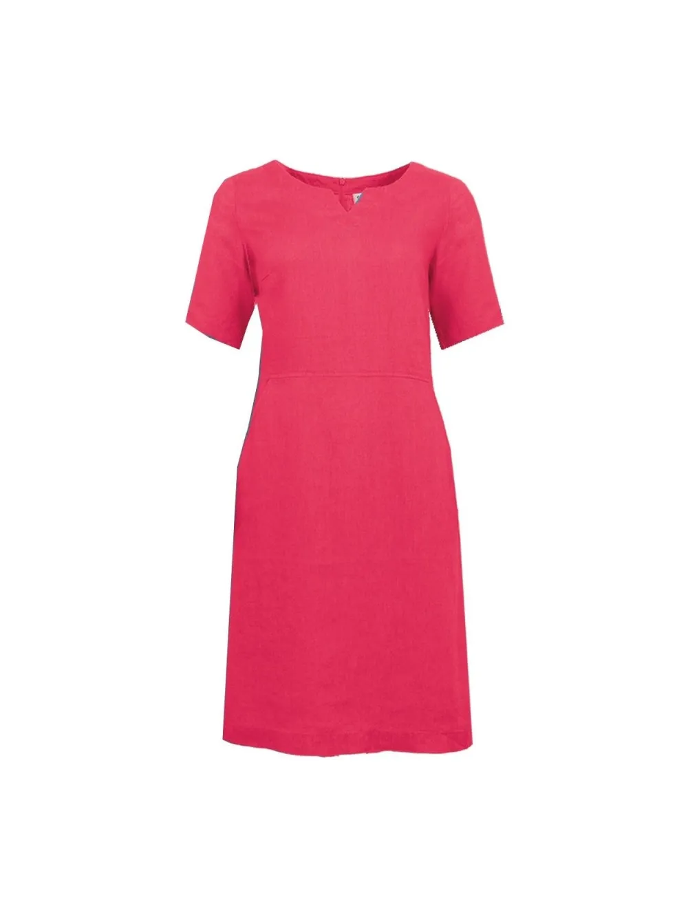 S.T.I Mekot|Kaikki Mekot Ja Hameet>naisten pellavamekko, CARENNE LINEN DRESS 100CM