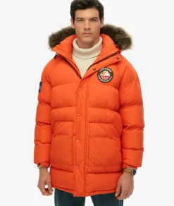 Superdry Talvitakit|Parkatakit>miesten parkatakki Everest Longline Baffled Parka,