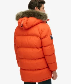 Superdry Talvitakit|Parkatakit>miesten parkatakki Everest Longline Baffled Parka,