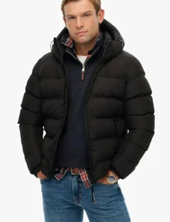 Superdry Talvitakit|Toppatakit>Miesten Talvitakki, Hooded Sports Puffer Jacket