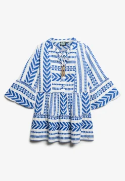 Superdry Mekot|Kaikki Mekot Ja Hameet>naisten mekko, Ibiza Ls Tiered Mini Dress