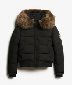 Superdry Talvitakit|Untuvatakit>naisten takki Everest Hooded Bomber Jkt,