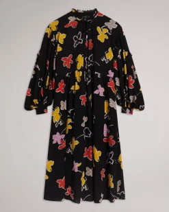Ted Baker Mekot|Kaikki Mekot Ja Hameet>Naisten Mekko YVIEE MIDI OVERSIZE DRESS