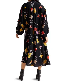 Ted Baker Mekot|Kaikki Mekot Ja Hameet>Naisten Mekko YVIEE MIDI OVERSIZE DRESS
