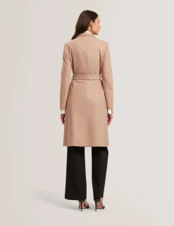 Ted Baker Talvitakit|Villakangastakit>naisten villakangastakki, ROSE MID LENGHT BELTED WOOL COAT