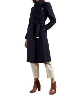 Ted Baker Talvitakit|Villakangastakit>Naisten Villakangastakki, Rose Midi Wool Wrap Coat