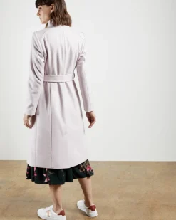 Ted Baker Talvitakit|Villakangastakit>Naisten Villakangastakki, Rose Midi Wool Wrap Coat