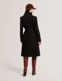 Ted Baker Talvitakit|Villakangastakit>naisten villakangastakki, ROSE MID LENGHT BELTED WOOL COAT