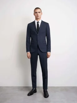 Tiger Of Sweden Kaikki Puvut Ja Bleiserit>Miesten Slim Fit K JILE PUVUN TAKKI Indigo