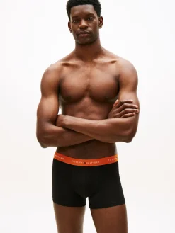Tommy Hilfiger Alushousut|Kaikki Alusasut Ja Pyjamat>bokserit 3P Trunk WB Black Orange Blue,