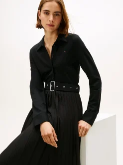 Tommy Hilfiger Mekot|Kaikki Mekot Ja Hameet>Interlock Mix Media Polo Dress,