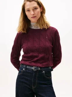 Tommy Hilfiger Kaikki Paidat|Neulepuserot>K-soft wool cable c-nk,