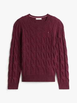 Tommy Hilfiger Kaikki Paidat|Neulepuserot>K-soft wool cable c-nk,