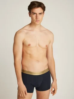 Tommy Hilfiger Kaikki Asusteet|Alushousut>Miesten Bokserit, 3P TRUNK METALLIC WB