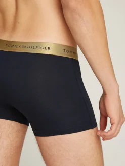 Tommy Hilfiger Kaikki Asusteet|Alushousut>Miesten Bokserit, 3P TRUNK METALLIC WB