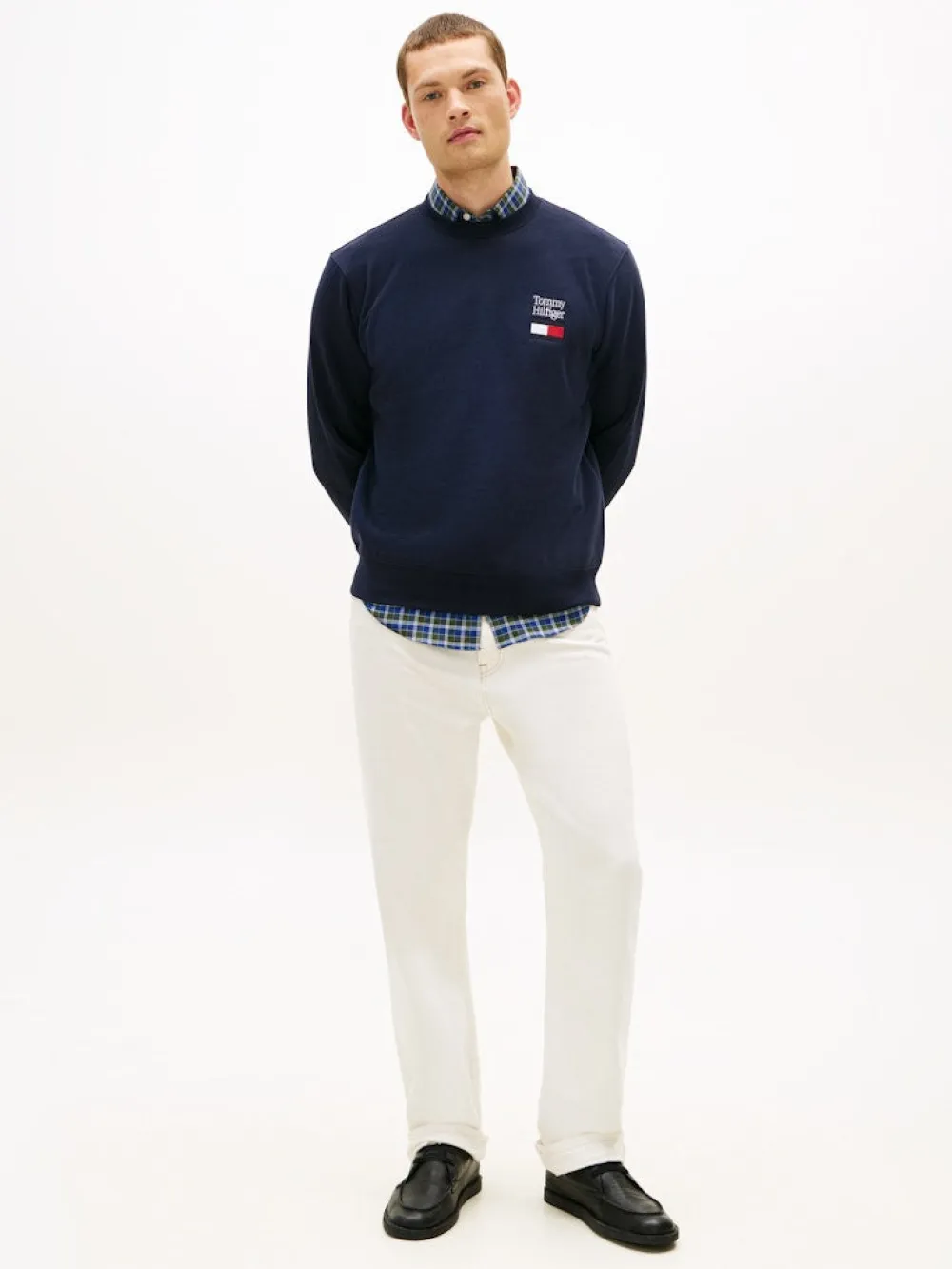 Tommy Hilfiger Collegepaidat|Kaikki Paidat>miesten collegepaita Tommy Ebro Flag Sweatshirt,