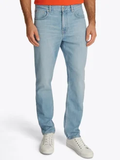 Tommy Hilfiger Farkut|Kaikki Housut Ja Farkut>miesten farkut, STRAIGHT DENTON STR HERON BLUE Indigo