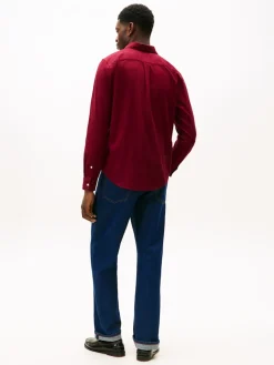 Tommy Hilfiger Kauluspaidat|Kaikki Paidat>miesten flanellipaita, FLEX FLANNEL SOLID RF SHIRT