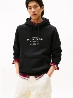 Tommy Hilfiger Hupparit|Kaikki Paidat>miesten huppari, OVAL GRAPHIC HOODIE