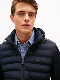 Tommy Hilfiger Hybriditakit|Kaikki Takit>miesten hybriditakki Mix Media Hooded Zip,