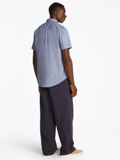 Tommy Hilfiger Kauluspaidat|Kaikki Paidat>miesten kauluspaita, FLEX POPLIN HOUNDSTOOTH SHIRT