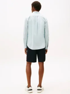 Tommy Hilfiger Kauluspaidat|Kaikki Paidat>miesten kauluspaita, CHAMBRAY POCKET RF SHIRT Indigo