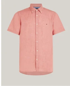 Tommy Hilfiger Kauluspaidat|Kaikki Paidat>Miesten Kauluspaita, PIGMENT DYED LINEN RF SHIRT