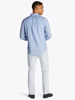 Tommy Hilfiger Kauluspaidat|Kaikki Paidat>miesten kauluspaita, FLEX POPLIN MINI PRINT RFSHIRT