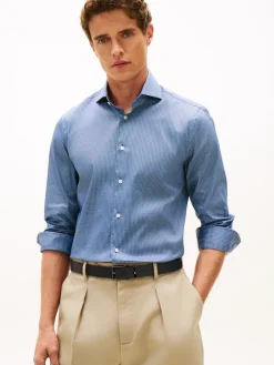 Tommy Hilfiger Kauluspaidat|Kaikki Paidat>miesten kauluspaita DC Flex Collar Mini Texture,