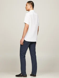 Tommy Hilfiger Kauluspaidat|Kaikki Paidat>Miesten Kauluspaita, PIGMENT DYED LINEN RF SHIRT