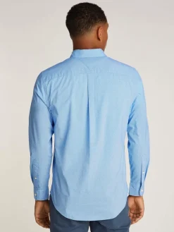 Tommy Hilfiger Kauluspaidat|Kaikki Paidat>Miesten Kauluspaita, FLEX POPOLIN FAKE SOLID RF