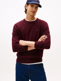 Tommy Hilfiger Neulepuserot|Kaikki Neuleet>miesten neule, PIMA ORG CTN CASHMERE CREW NECK