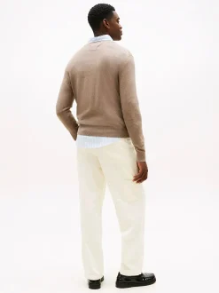 Tommy Hilfiger Neulepuserot|Kaikki Neuleet>miesten neulepusero PIMA ORG CTN CASHMERE CREW NECK,