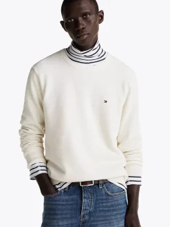 Tommy Hilfiger Neulepuserot|Kaikki Neuleet>Miesten Neulepusero, K ESSENTIAL STRUCTURE CREW