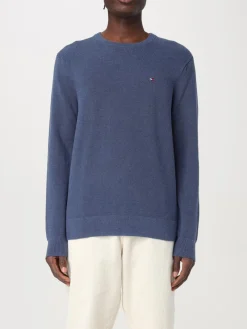 Tommy Hilfiger Neulepuserot|Kaikki Neuleet>Miesten Neulepusero, K ESSENTIAL STRUCTURE CREW Indigo