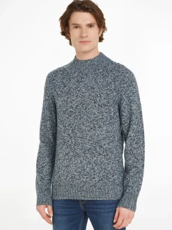 Tommy Hilfiger Neulepuserot|Kaikki Neuleet>Miesten Neule, K MULTI HTR MERINO MOCK NK