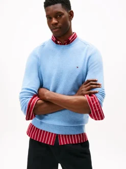 Tommy Hilfiger Neulepuserot|Kaikki Neuleet>miesten neulepusero, CLAMBSWOOL CREW NECK