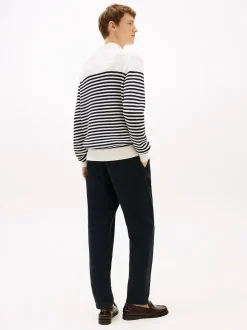 Tommy Hilfiger Neulepuserot|Kaikki Neuleet>miesten neule, RACKING STRUCTURE HALF ZIP n